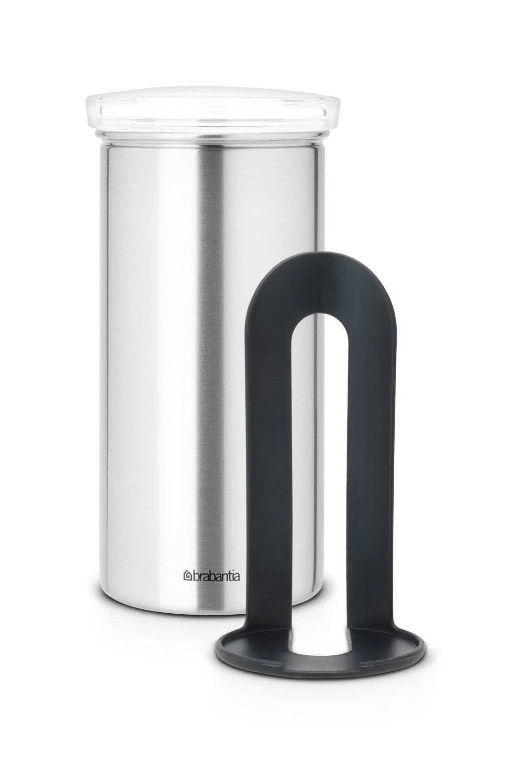 Brabantia Voorraadbus Voor Senseo Koffie En Theepads Matt Steel 4 Brabantia Voorraadbus Voor Senseo Koffie En Theepads Matt Steel - Afbeelding 2