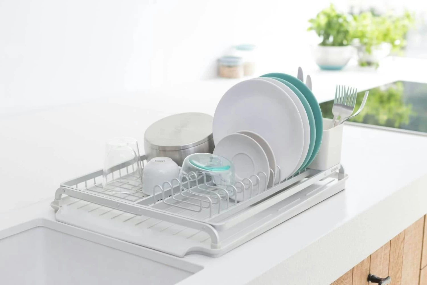 Brabantia Afdruiprek Light Grey 6 Brabantia Afdruiprek Light Grey - Afbeelding 4