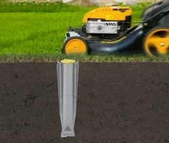 Brabantia Droogmolen Lift-o-matic Advance 50 Meter -Brabantia 100222 100246 100260 Lift O Matic Advance Detail Metal Ground Spike yellow 50mm 3543x3000px 6 NR 4088