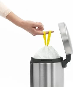 Brabantia NewIcon Prullenbak - 3 L - Matt Steel -Brabantia 1008x1200 1