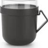 Brabantia Make & Take Soepbeker - 0,6 L - Kunststof - Dark Grey -Brabantia 1035x1200 1