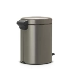 Brabantia NewIcon Prullenbak - 5 L - Platinum -Brabantia 1046x1200