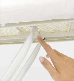 Brabantia Strijkplank A - Met Strijkijzerhouder - 110x30 Cm - Ice Water -Brabantia 1089x1200