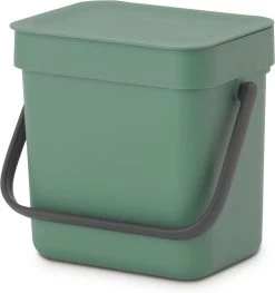 Brabantia Sort & Go Aanrecht Afvalbakje - 3 L - Fir Green
