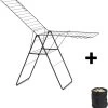 Brabantia HangOn Droogrek Inklapbaar - 25 Meter - Met Wasknijpertasje - Matt Black 2 Brabantia HangOn Droogrek Inklapbaar - 25 Meter - Met Wasknijpertasje - Matt Black -Brabantia 1150x1200 1