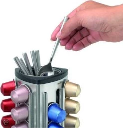 Brabantia Capsulehouder - Met Uitneembaar Bakje - Matt Steel - Geschikt Voor Nespresso Cups -Brabantia 1151x1200