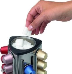 Brabantia Capsulehouder - Met Uitneembaar Bakje - Matt Steel - Geschikt Voor Nespresso Cups -Brabantia 1168x1200