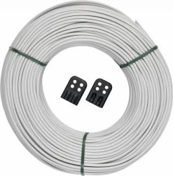 Brabantia Waslijndraad - Met Draadverbinders - 65 M - Grijs