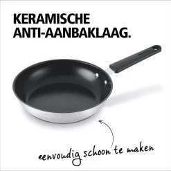 BRABANTIA ENJOYMENT Koekenpan - Keramische Antiaanbaklaag - Ø 24 Cm - Inductie - Pfas Vrij -Brabantia 1198x1200 3