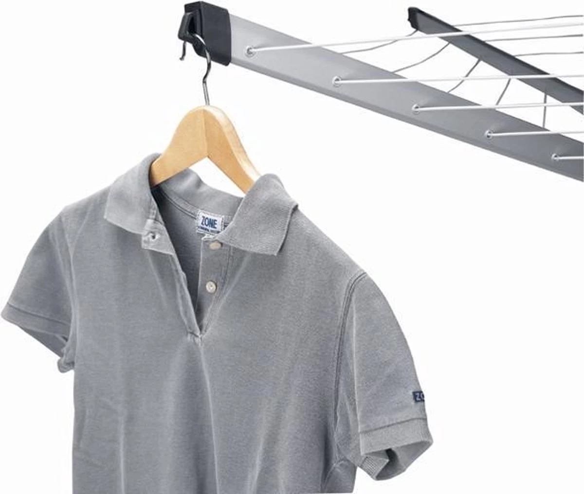 Brabantia Lift-O-Matic Droogmolen Met Grondanker En Beschermhoes - 60 M - Metallic Grey 16 Brabantia Lift-O-Matic Droogmolen Met Grondanker En Beschermhoes - 60 M - Metallic Grey - Afbeelding 14