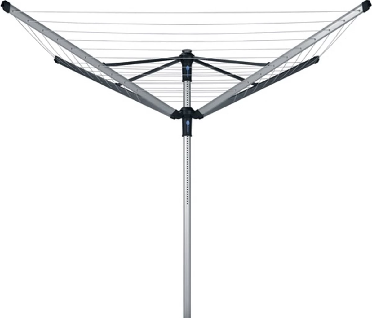 Brabantia Lift-O-Matic Advance Droogmolen Met Grondanker, Beschermhoes En Wasknijpertasje - 50 M - Metallic Grey 18 Brabantia Lift-O-Matic Advance Droogmolen Met Grondanker, Beschermhoes En Wasknijpertasje - 50 M - Metallic Grey - Afbeelding 16