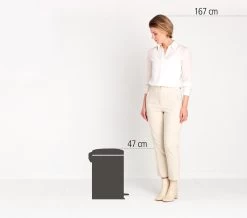 Brabantia NewIcon Prullenbak - 20 L - Matt Black -Brabantia 1200x1057 19