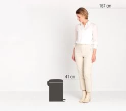 Brabantia NewIcon Prullenbak - 12 L - Metallic Gold -Brabantia 1200x1057 30