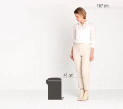 Brabantia NewIcon Prullenbak - 12 L - Soft Beige -Brabantia 1200x1057 32