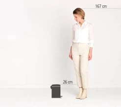 Brabantia NewIcon Prullenbak - 3 L - Soft Beige -Brabantia 1200x1064 14