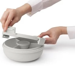 Brabantia Make & Take Salade Lunchbox - 1,3 L - Kunststof - Light Grey -Brabantia 1200x1064 18