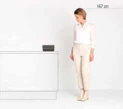 Brabantia SinkSide Afvalbakje Aanrecht - 1,8 Liter - Mid Grey -Brabantia 1200x1064