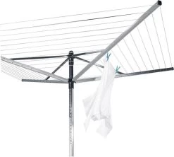 Brabantia Lift-O-Matic Droogmolen Met Grondanker - 60 M 31 Brabantia Lift-O-Matic Droogmolen Met Grondanker - 60 M -Brabantia 1200x1077 1