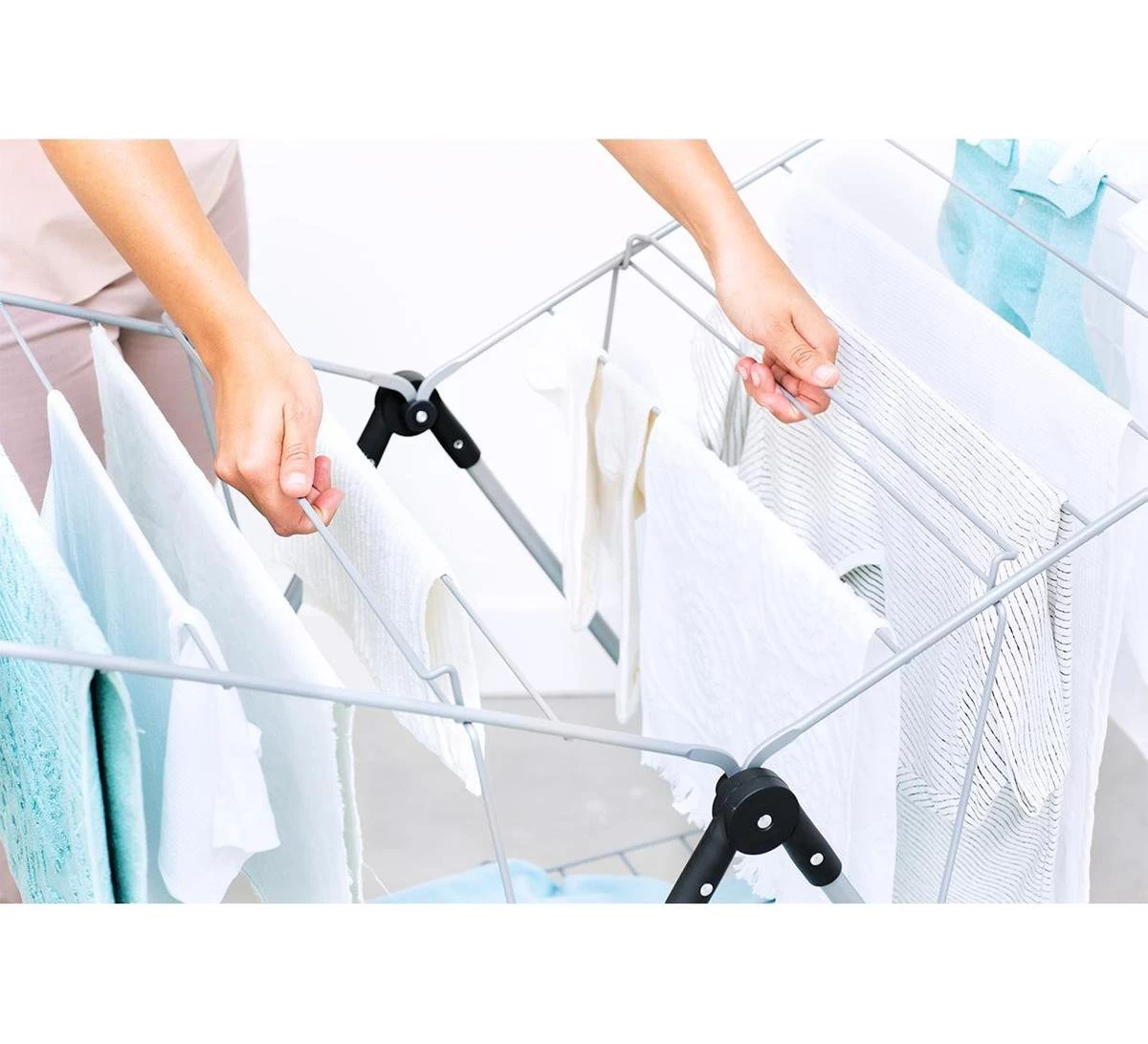 Brabantia Droogrek Inklapbaar T Model - 20 M - Metallic Grey 13 Brabantia Droogrek Inklapbaar T Model - 20 M - Metallic Grey - Afbeelding 11