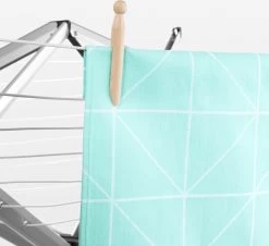 Brabantia WallFix Wanddroger - Met Beschermhoes - 24 M - Metallic Grey -Brabantia 1200x1099 2