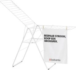 Brabantia HangOn Droogrek Inklapbaar - 25 Meter - White 29 Brabantia HangOn Droogrek Inklapbaar - 25 Meter - White -Brabantia 1200x1105 1