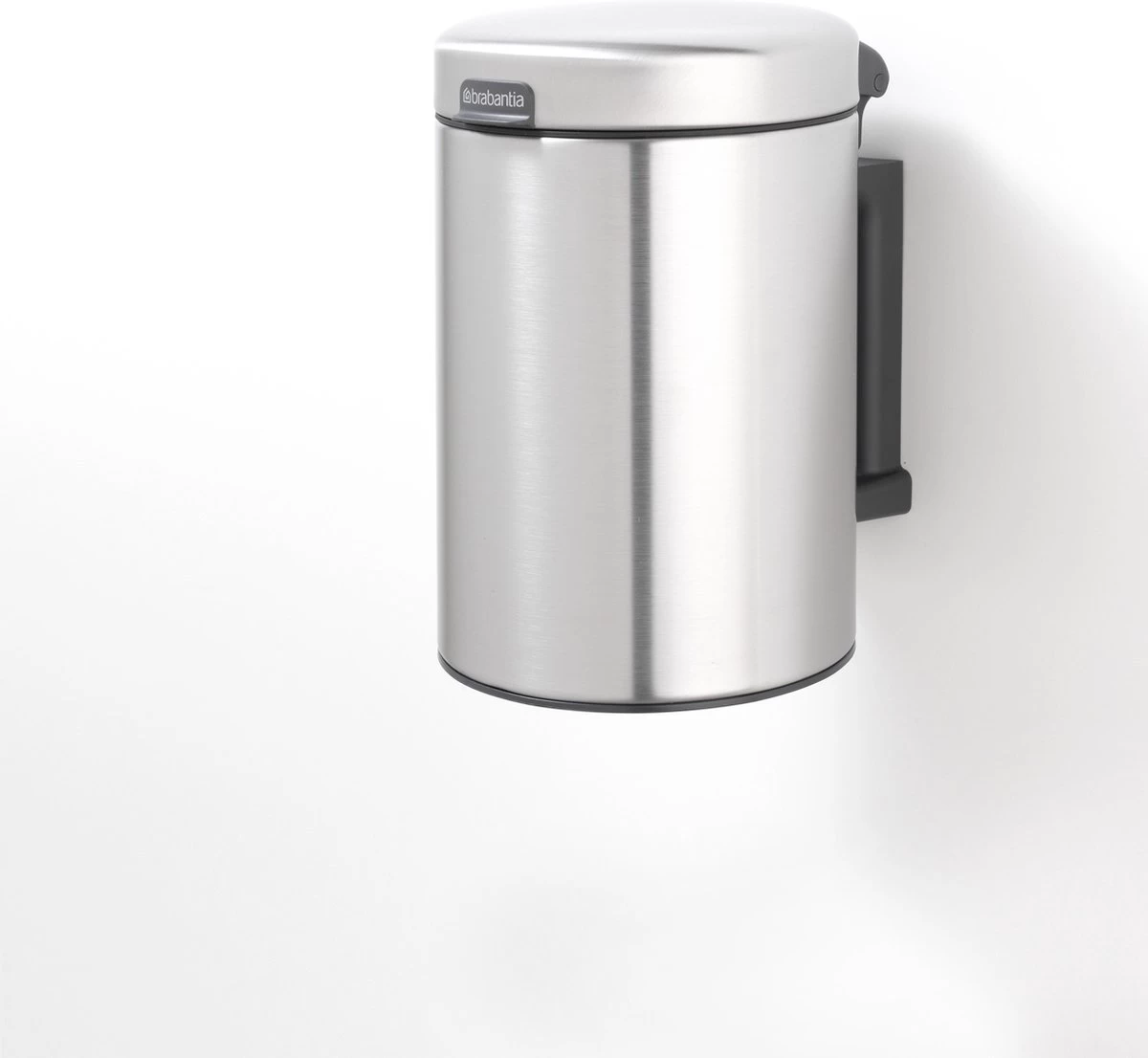 Brabantia NewIcon Wandprullenbak - 3 L - Matt Steel 8 Brabantia NewIcon Wandprullenbak - 3 L - Matt Steel - Afbeelding 6