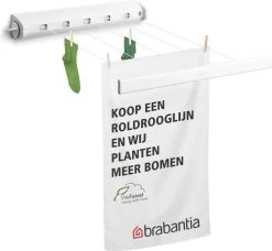 Brabantia Roldrooglijn - Uittrekbaar Tot 4,4 M - 22 M - Wit 20 Brabantia Roldrooglijn - Uittrekbaar Tot 4,4 M - 22 M - Wit -Brabantia 1200x1107 2