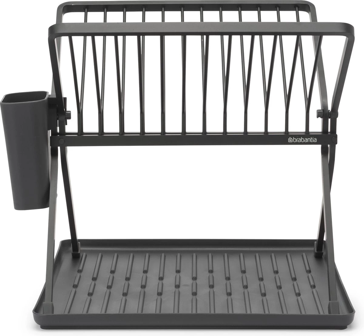 Brabantia SinkSide Afdruiprek - Inklapbaar - Compact - Dark Grey 4 Brabantia SinkSide Afdruiprek - Inklapbaar - Compact - Dark Grey - Afbeelding 2