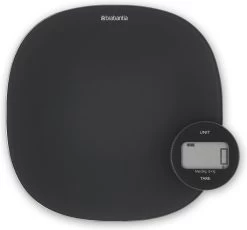 Brabantia Tasty+ Keukenweegschaal Digitaal - Geen Batterij Nodig - Dark Grey -Brabantia 1200x1117