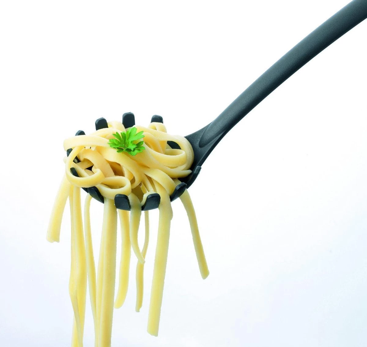 Brabantia Black Line Spaghettilepel - Anti-aanbak - Zwart 4 Brabantia Black Line Spaghettilepel - Anti-aanbak - Zwart - Afbeelding 2