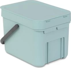 Brabantia Sort & Go Prullenbak - 6 L - Mint 20 Brabantia Sort & Go Prullenbak - 6 L - Mint -Brabantia 1200x1137 2