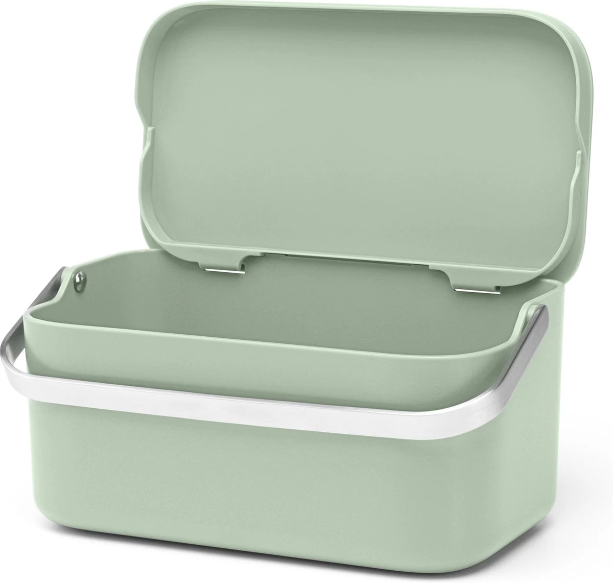 Brabantia SinkSide Afvalbakje Aanrecht - 1,8 Liter - Jade Green 6 Brabantia SinkSide Afvalbakje Aanrecht - 1,8 Liter - Jade Green - Afbeelding 4