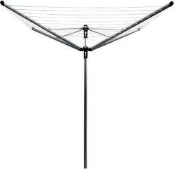 Brabantia Lift-O-Matic Advance Droogmolen Met Kunststof Betonanker, Beschermhoes En Wasknijpertasje - 60 M - Metallic Grey 33 Brabantia Lift-O-Matic Advance Droogmolen Met Kunststof Betonanker, Beschermhoes En Wasknijpertasje - 60 M - Metallic Grey -Brabantia 1200x1172