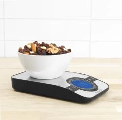 Brabantia Profile Keukenweegschaal - Rechthoekig - Met Kookwekker - RVS 34 Brabantia Profile Keukenweegschaal - Rechthoekig - Met Kookwekker - RVS -Brabantia 1200x1177