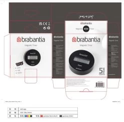 Brabantia Tasty+ Kookwekker - Met Magneet - Terracotta Pink -Brabantia 1200x1180