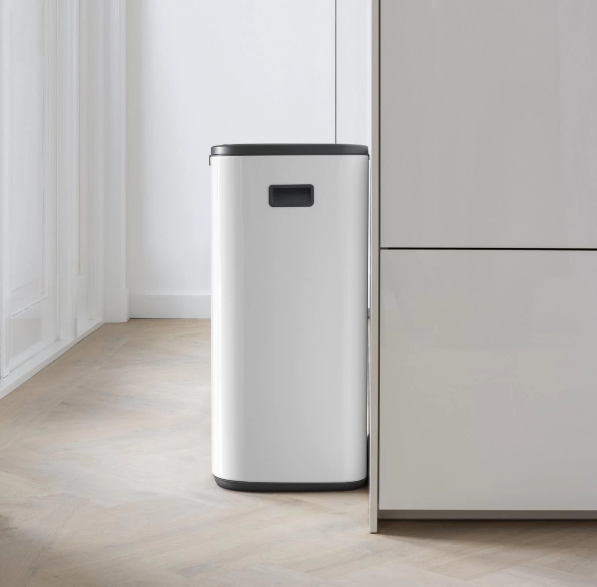 Brabantia Bo Touch Bin Prullenbak - 2 X 30 L - White 8 Brabantia Bo Touch Bin Prullenbak - 2 X 30 L - White - Afbeelding 6