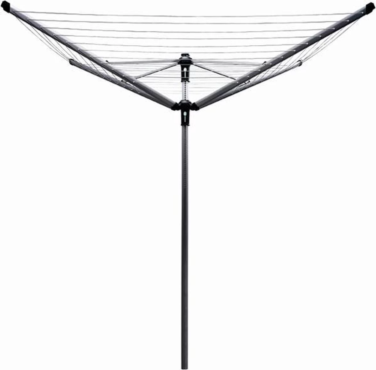 Brabantia Lift-O-Matic Droogmolen Met Grondanker En Beschermhoes - 60 M - Metallic Grey 15 Brabantia Lift-O-Matic Droogmolen Met Grondanker En Beschermhoes - 60 M - Metallic Grey - Afbeelding 13