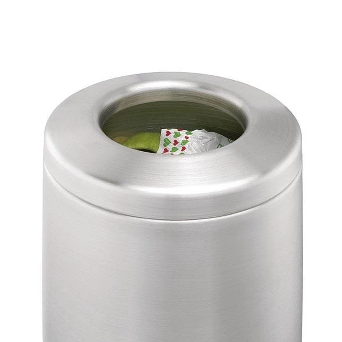 Brabantia Tafelafvalbakje - 2.3 L - Matt Steel 6 Brabantia Tafelafvalbakje - 2.3 L - Matt Steel - Afbeelding 4