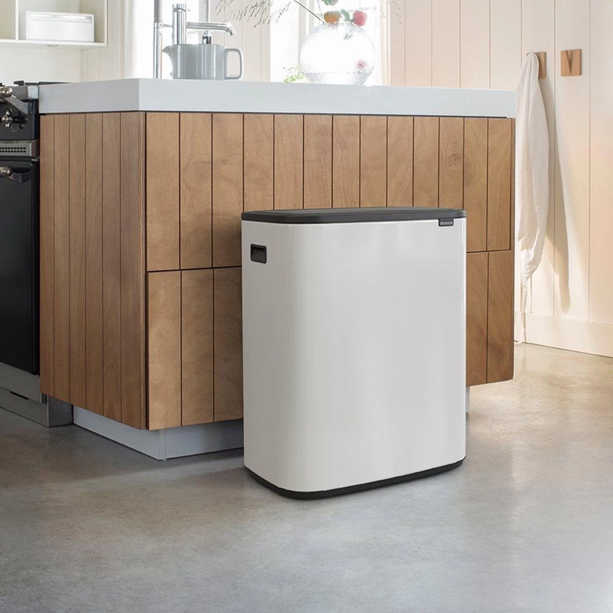 Brabantia Bo Touch Bin Prullenbak - 2 X 30 L - White 14 Brabantia Bo Touch Bin Prullenbak - 2 X 30 L - White - Afbeelding 12