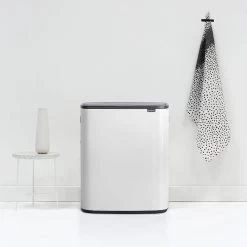 Brabantia Bo Touch Bin Prullenbak - 2 X 30 L - White 32 Brabantia Bo Touch Bin Prullenbak - 2 X 30 L - White -Brabantia 1200x1200 179