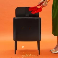 Brabantia Bo Touch Bin 11+23 Liter - Mat Zwart - -Brabantia 1200x1200 192