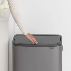Brabantia Bo Touch Bin Prullenbak - 2 X 30 L - Platinum -Brabantia 1200x1200 194