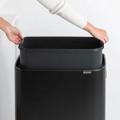 Brabantia - Bo Touch Bin Hi 60 L Matt Black 24 Brabantia - Bo Touch Bin Hi 60 L Matt Black -Brabantia 1200x1200 218