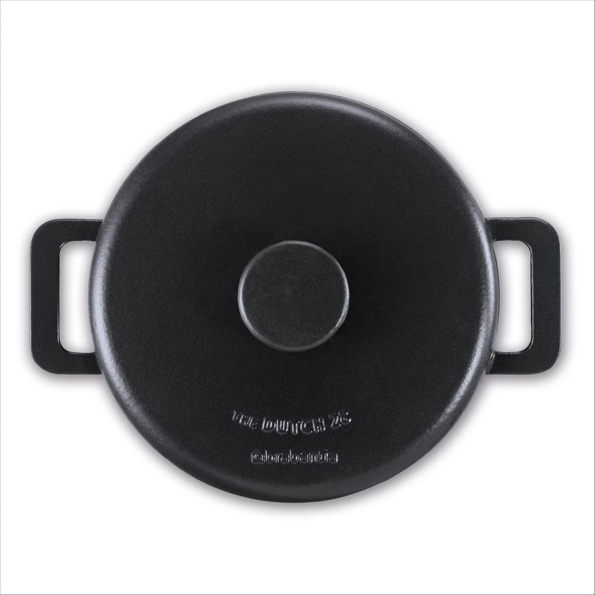 BRABANTIA THE DUTCH Gietijzeren Braadpan - Ø 28cm - MAT Zwart - Inductie 4 BRABANTIA THE DUTCH Gietijzeren Braadpan - Ø 28cm - MAT Zwart - Inductie - Afbeelding 2