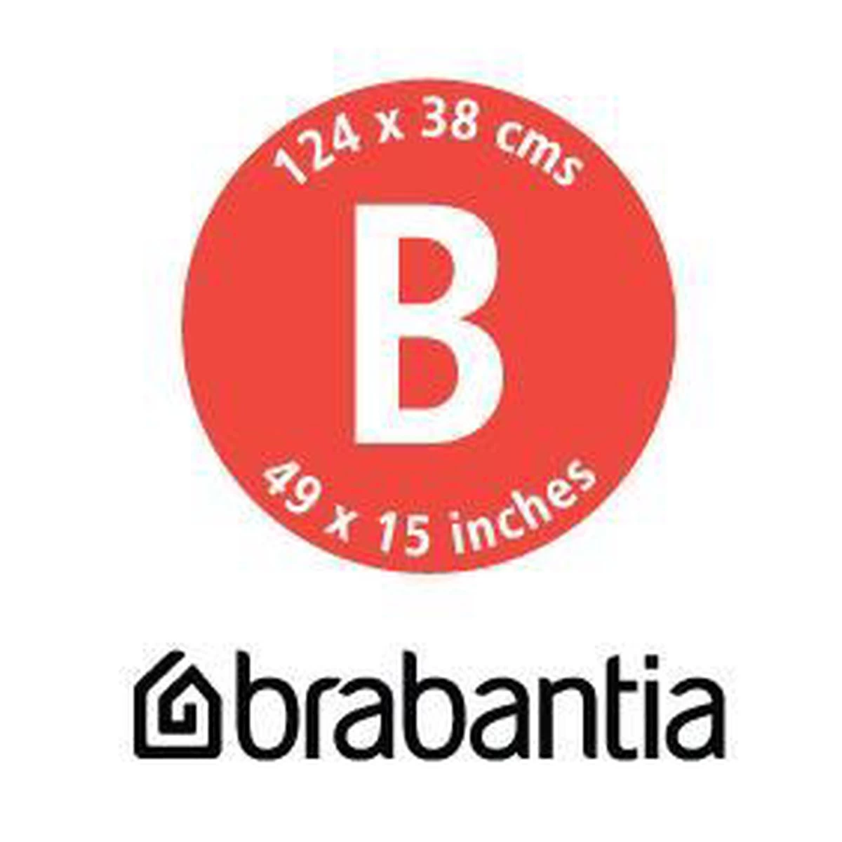 Brabantia Strijkplankhoes B - 124 X 38 Cm - Metallic - Alleen Toplaag 3 Brabantia Strijkplankhoes B - 124 X 38 Cm - Metallic - Alleen Toplaag - Afbeelding 2