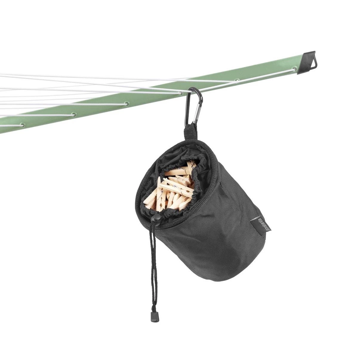 Brabantia Lift-O-Matic Droogmolen Met Metalen Grondanker, Beschermhoes, Wasknijpertasje En Wasknijpers - 50 M - Leaf Green 12 Brabantia Lift-O-Matic Droogmolen Met Metalen Grondanker, Beschermhoes, Wasknijpertasje En Wasknijpers - 50 M - Leaf Green - Afbeelding 10