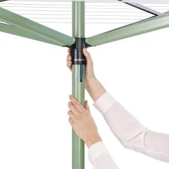 Brabantia Topspinner Droogmolen Met Grondanker - 50 M - Leaf Green -Brabantia 1200x1200 389