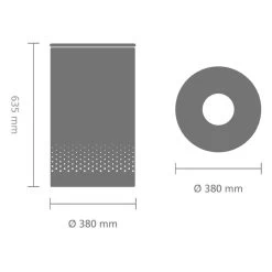 Brabantia Wasmand - 60 L - Matt Steel Met Kunststof Deksel 28 Brabantia Wasmand - 60 L - Matt Steel Met Kunststof Deksel -Brabantia 1200x1200 476