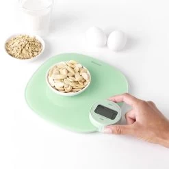 Brabantia Tasty+ Keukenweegschaal Digitaal - Geen Batterij Nodig - Jade Green -Brabantia 1200x1200 52
