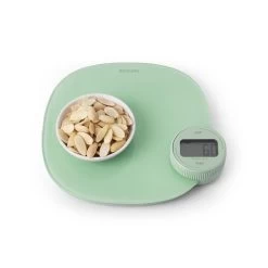 Brabantia Tasty+ Keukenweegschaal Digitaal - Geen Batterij Nodig - Jade Green -Brabantia 1200x1200 53